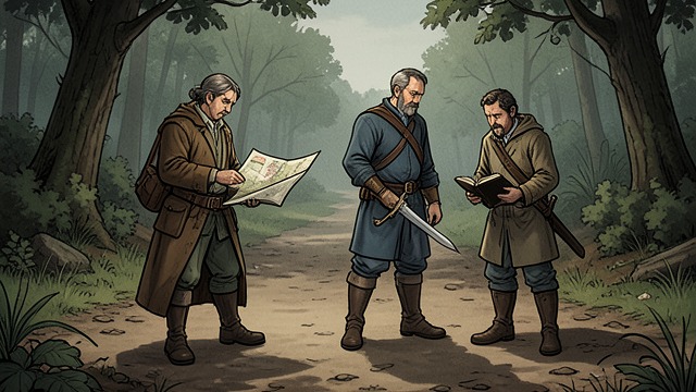 The Crossroads Image from "Csongor és Tünde". The Crossroads Image Choice without a clear center Csongor sees roads meeting and separating, but cannot determine which one truly leads to his goal.
