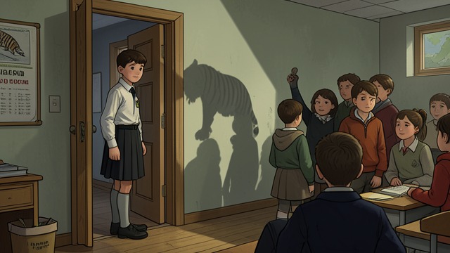 Return to the Classroom from "The Tiger Rising". Return to the Classroom A Changed Decision Rob’s father says he will call the principal and send Rob back to school.