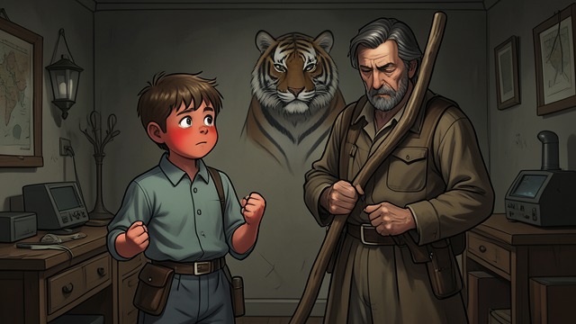 Grief Rises With Anger from "The Tiger Rising". Grief Rises With Anger Loss Breaks the Seal After his father shoots the escaped tiger, Rob attacks him and cries out that he wishes his mother had survived…