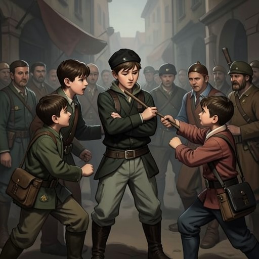 The Rivalry at School from "The Tiger Rising". Rob’s encounters with bullies move from silent endurance to a first, imperfect act of protection.