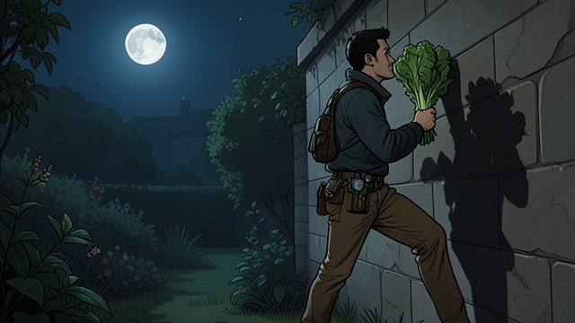 The Theft Repeated from "Rapunzel". The Theft Repeated A First Success The husband climbs the wall and takes lettuce without being seen.