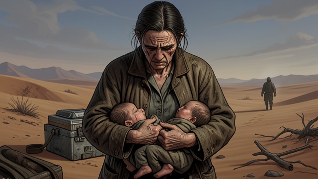 Years of Deprivation from "Rapunzel". Years of Deprivation A Difficult Exile Rapunzel barely survives in the desert while raising her twins.