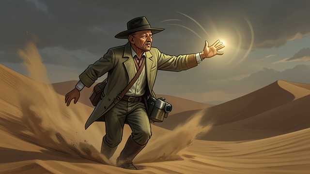 The Voice Returns from "Rapunzel". The Voice Returns A Familiar Sound The blind wanderer hears someone singing in the desert. He follows the voice because it recalls the person he has lost.