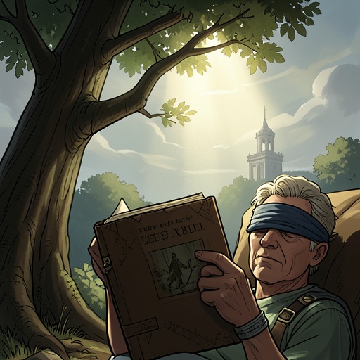 The Visitor’s Fall and Recovery from "Rapunzel". This flow tracks the visitor’s emotional and physical descent from secret hope through blindness to restored sight and reunion.