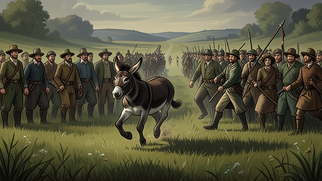 An Idea for Variety from "The Darling Buds of May". Pop Adds a Spectacle A Different Kind of Race Pop Larkin thinks the usual riding events need something livelier and arranges donkey races.