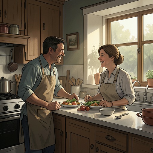 Pop and Ma’s Enduring Intimacy from "The Darling Buds of May". This flow follows Pop Larkin and Ma’s affectionate, unmarried partnership as it absorbs parenting, pleasure, and the prospect of another child.