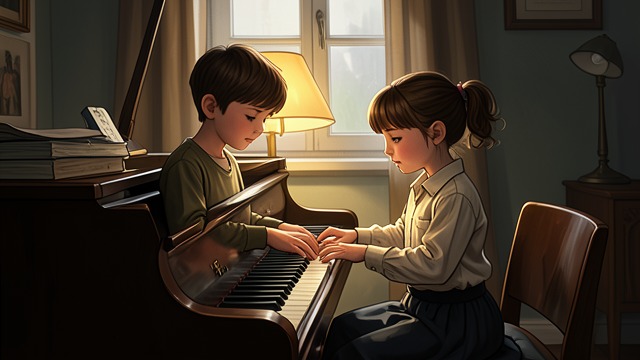 汉诺的音乐成长,《布登勃洛克一家》中的场景。一次初次创作 生日演奏 汉诺与格尔达一起演奏了一段短小的幻想曲,将简单的和弦塑造成强烈的情感起伏。 大人们误解了他 托尼称赞他将来会成为作曲家,而托马斯则警告说,不要给这孩子灌输这种念头。 这场演奏既展现了汉诺的天赋,也显露出家人对此感到茫然。