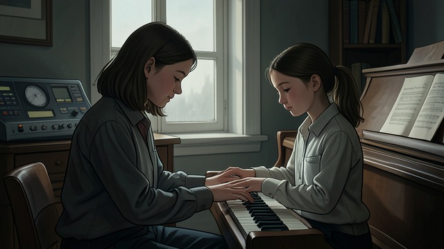 汉诺的音乐启蒙,《布登勃洛克一家》中的场景。埃德蒙·普菲尔的教导 一位善于理解的老师 埃德蒙·普菲尔教汉诺学习和声与音乐结构,而不只是反复练习演奏。 没有社会抱负的天赋 汉诺受到鼓励,尝试即兴演奏,但他和埃德蒙·普菲尔都不指望他拥有公开演出的事业。 他们的课程为汉诺的内心生活赋予了有纪律的形式。