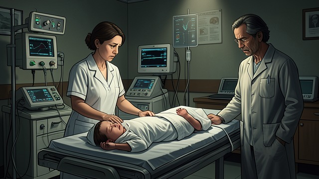 A Precarious Birth from "Buddenbrooks". A Precarious Birth A long-awaited son Hanno’s birth brings relief to a family anxious about its male succession and future.