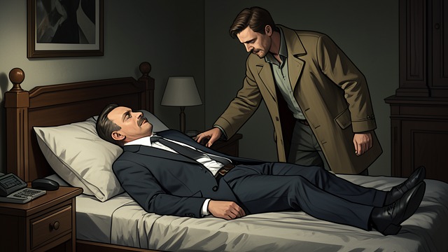 A Brother’s Last Recognition from "Buddenbrooks". A Brother’s Last Recognition Thomas dies Christian arrives after Thomas’s sudden collapse and sees him lying dead.
