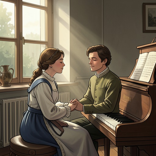 Gerda And Hanno’s Shared World from "Buddenbrooks". This thread follows Gerda’s musical bond with Hanno and her attempt to protect his artistic nature from the demands of family succession.