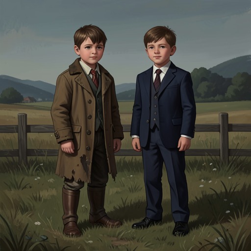 Hanno And Kai’s Friendship from "Buddenbrooks". This thread follows the bond between two outsiders, formed through sympathy, storytelling, and shared resistance to school and social expectations.