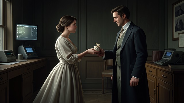 The Gift of Remembrance from "Finnegans Wake". The Gift of Remembrance A small object travels Isobel offers Jaun a personal token to carry on his journey.
