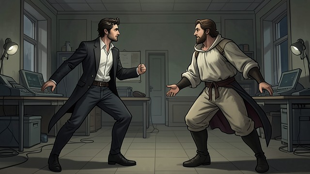 Taff and Butt Exchange Roles from "Finnegans Wake". Taff and Butt Exchange Roles The sides begin to blur Taff and Butt's conflict grows into shared language and mirrored gestures.