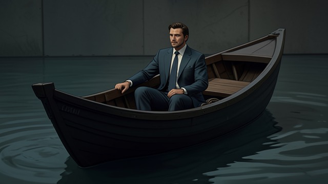 A Black Gondola from "Death in Venice". A Black Gondola Uncertain passage A brusque, unlicensed gondolier ignores Aschenbach’s intended route and rows him toward the Lido.