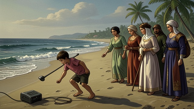Routines on the Beach from "Death in Venice". Routines on the Beach Family life in public Tadzio plays and bathes while women in the family call him back and keep watch.