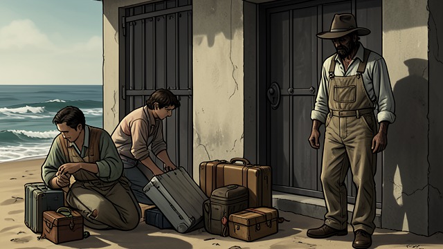 Departure Preparations from "Death in Venice". Departure Preparations A family preparing to leave Aschenbach notices luggage ready for shipment and learns that Tadzio’s family will depart after lunch.