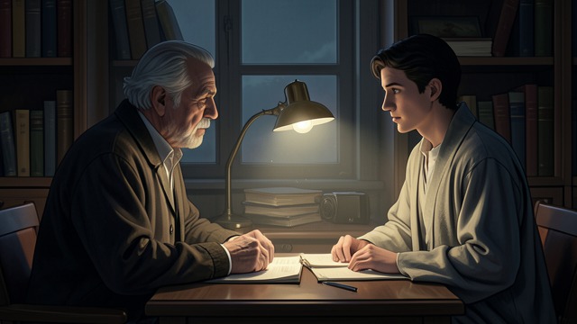 艺术家对美的渴望,《魂断威尼斯》中的场景。神话式阐释 以欲望为媒介的哲思 阿申巴赫将美想象为一条通向精神洞见的可见之路,并回想起一位年长思想者与一名年轻人之间的对话。这套理论为他的情感状态赋予了思想形态。 爱者地位的升高 他思忖着爱者或许比被爱者更接近神。这种说法奉承了观察者,让他的欲望显得意义非凡,却无须对方给予同样的爱。