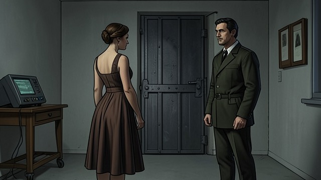 The Courtroom Double from "The Reader". Two Women in One Memory The Defendant and the Lover Michael sees Hanna’s rigid posture in court and recalls her body from their intimate life.