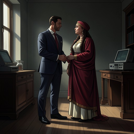 The Marriage to Gertrud from "The Reader". Michael’s marriage to Gertrud becomes a sincere but unsuccessful attempt to build a life beyond Hanna’s memory.