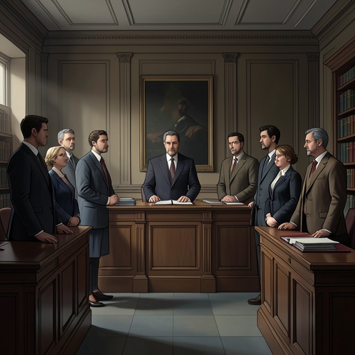 The Trial’s Competing Stories from "The Reader". The proceedings shift from a shared account of camp actions to a contest over who led, who knew, and who can be blamed.