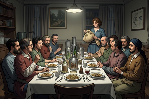 Republic of Hassan ergot poisoning from "Naked Lunch". The Republic of Hassan ergot poisoning is the catastrophe caused by Clem and Jody’s sale and use of ergot-contaminated wheat.