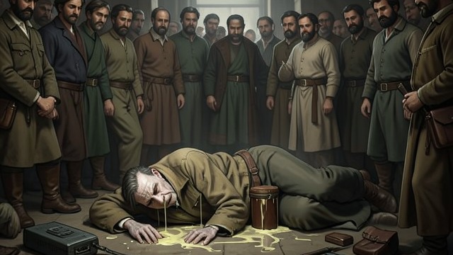 Philadelphia Collapse from "Naked Lunch". A Body in Decline Visible damage The Rube’s flesh feels cold and waxlike, with pus emerging from a wound.