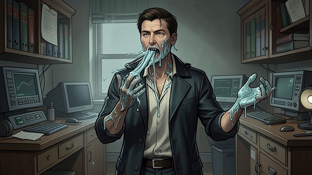 Un-D.T. Spreads from "Naked Lunch". Tissue Without Limits New forms emerge Undifferentiated tissue grows across the performer’s mouth and hands, capable of becoming any kind of flesh.