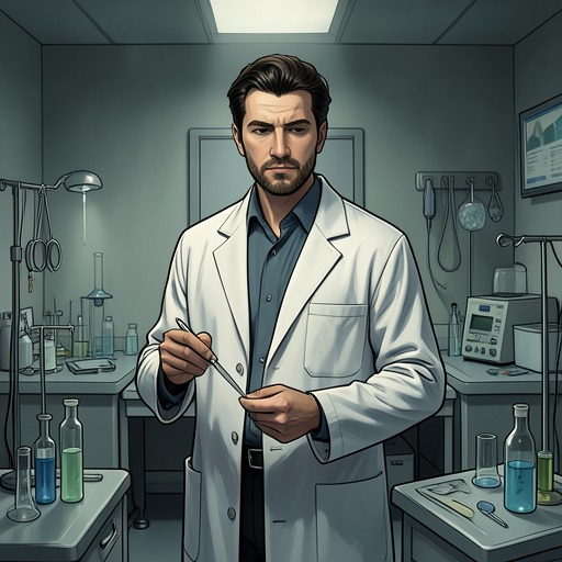 Benway’s Career of Intervention from "Naked Lunch". This thread follows Dr. Benway’s movement through coercive institutions, reckless medicine, and a self-justifying vision of scientific control.
