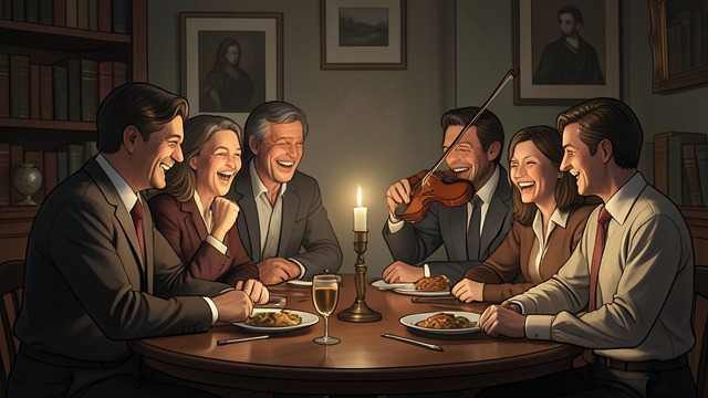 Music Beyond Explanation from "The Screwtape Letters". Joy’s Unfamiliar Rhythm Mystery Screwtape cannot explain the laughter shared by friends and lovers reunited.
