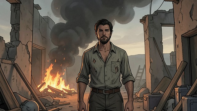 The Trading Post from "Journey to the End of the Night". The Trading Post An inherited trap Bardamu reaches Bikomimbo and finds a post abandoned by Robinson, with spoiled supplies and a collapsing shelter.