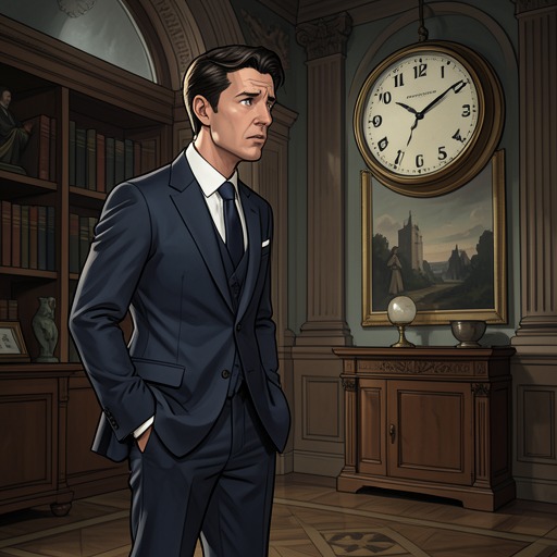 Baryton’s Departure from "Journey to the End of the Night". This flow traces Professor Baryton’s movement from cautious institutional authority to a sudden rejection of the life he has built.