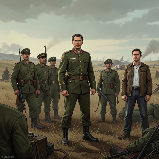 Bardamu’s Flight from War from "Journey to the End of the Night". This flow traces Ferdinand Bardamu’s passage from naïve enlistment through battlefield terror toward a lifelong practice of evasion.