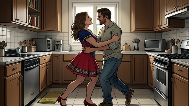 The First Shared Dance from "Mr. & Mrs. Smith". The First Shared Dance Learning a rhythm Jane draws John onto the salsa floor, where he discovers that he can move with her despite his claim that he does not…