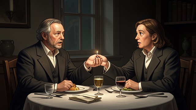 The Proposal from "Mr. & Mrs. Smith". The Proposal A future imagined At dinner in the River Café, Jane assumes their relationship may soon end, as her previous relationships have.