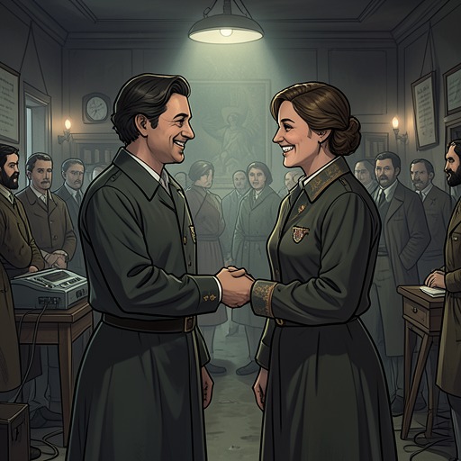 Jane and John’s First Love from "Mr. & Mrs. Smith". The couple’s early attraction grows through shared danger and playful intimacy, establishing the emotional history that later survives their betrayals.