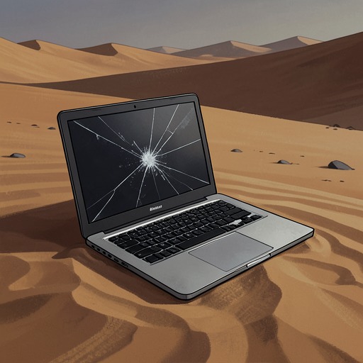 The Damaged Laptop from "Mr. & Mrs. Smith". The laptop Jane loses in the desert gives John the first concrete lead to her organization and sets off the chain of recognition between the spouses.