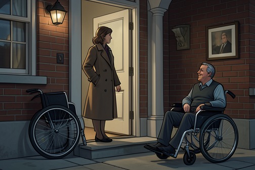Norton and Morini reunite and begin living together from "2666". Norton and Morini reunite and begin living together when Liz Norton leaves London for Turin and asks Piero Morini to let her stay.