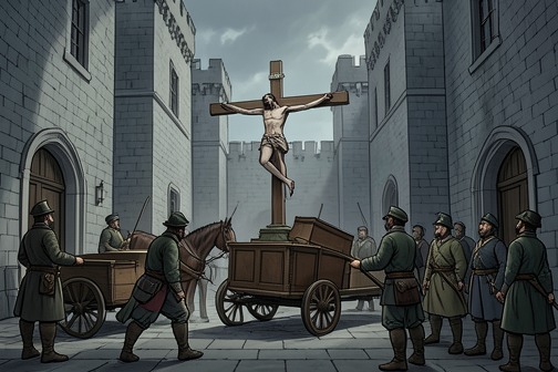 Mutiny of the Romanian Third Legion and the crucifixion of General Entrescu from "2666". The mutiny of the Romanian Third Army Corps and the crucifixion of General Entrescu turn a retreating army’s collapse into a stark encounter with the…