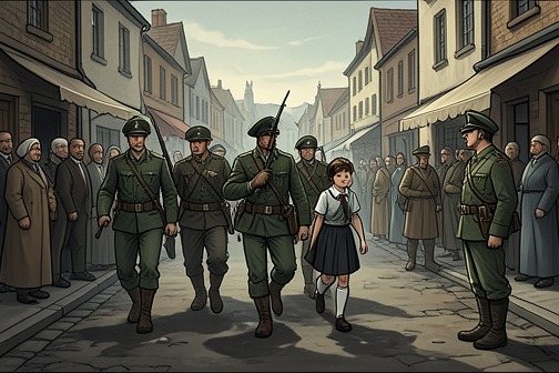 German invasion of Poland from "2666". The German invasion of Poland enters the narrative through Hans Reiter’s experience as a soldier in an advancing division.