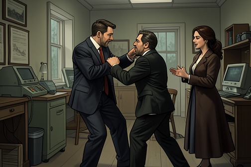 London taxi driver assault from "2666". The London taxi driver assault is a violent rupture in the relationship among Jean-Claude Pelletier, Manuel Espinoza, and Liz Norton.