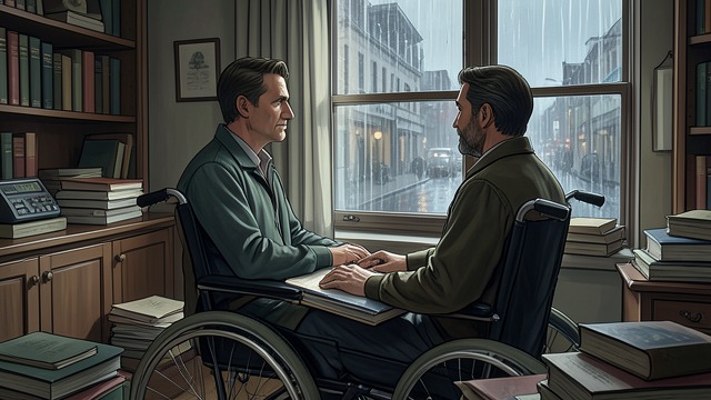 Morini’s Disability from "2666". Life from a Wheelchair Changing Mobility Morini’s multiple sclerosis confines him to a wheelchair, while later episodes include temporary blindness.