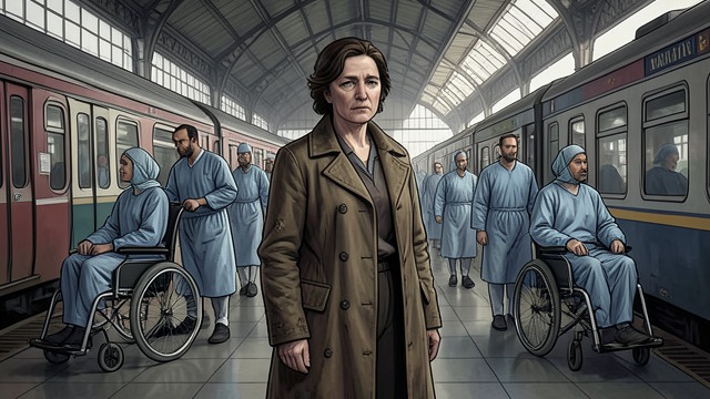 Leaving Spain from "2666". The Search Breaks Apart A Fading Mission Lola visits the asylum less often and begins moving through France.