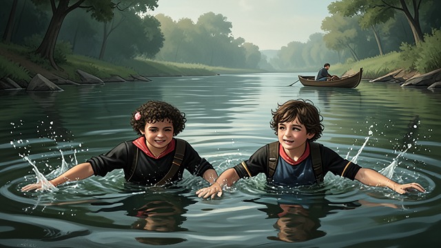 A River of Childhood from "The God of Small Things". A River of Childhood Familiar Waters Rahel and Estha swim, fish, and learn the river’s shallows. The Meenachal forms part of their shared childhood world.