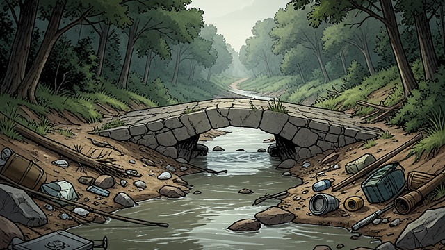 The River’s Changed Face from "The God of Small Things". The River’s Changed Face Environmental Ruin Rahel finds the Meenachal River diminished and polluted.