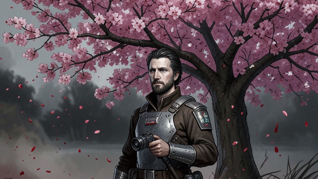 The Cherry Blossoms Turn from "Norwegian Wood". Beauty Becomes Rot A changed perception Watanabe looks at the flowering cherry tree and sees blossoms as flesh breaking through wounds.