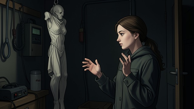 The Sister’s Suicide from "Norwegian Wood". A Discovery That Stops Speech The silent room Naoko finds her sister hanging in the darkened bedroom.