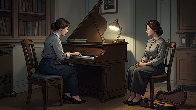 Teaching and Learning from "Norwegian Wood". Skills Shared Between Friends Reiko teaches music Reiko teaches Naoko piano and guitar, while residents exchange other skills through informal courses.