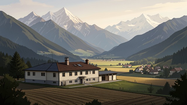 A Place Apart from "Norwegian Wood". The Sanatorium’s Setting Quiet and routine Ami Hostel is set deep in the mountains, with farmland, housing, sports areas, and a small resident community.