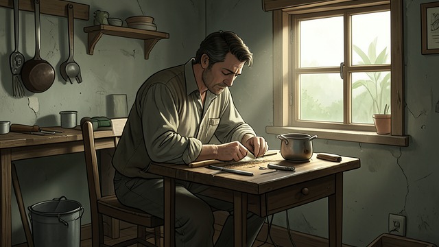 A New House and New Habits from "Norwegian Wood". Preparing to Begin Again Practical renewal Watanabe leaves the dormitory, rents a small house, repairs furniture, and builds routines around work, cooking, and…